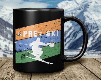 Perfect Ski Coffee Mug, Gift for Skier/Snowboarder, Ski Lover, Coffee Lover, Drink Coffee before the Slopes