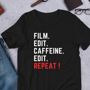 Filmmaker/Editor Short-Sleeve Unisex T-Shirt