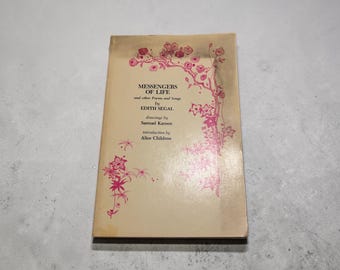 Messengers Of Life Edith Segal , Drawings By Samuel Kamen, PB  Signed X 2(poet an illustrator) free shipping