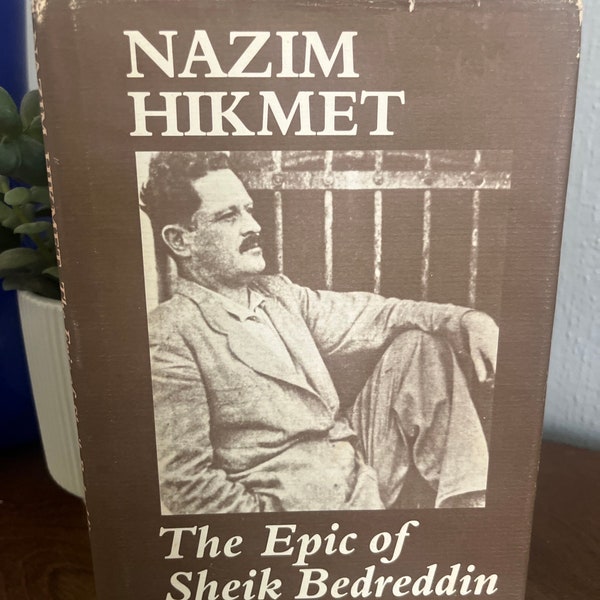 Epic of Sheik Bedreddin and Other Poems - Nazim Hikmet. HC . DJ. Ist Edition. free shipping