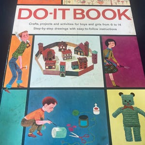 McCall&#39;s Golden DO-IT BOOK 1970 Vintage Children&#39;s Book - Wyckoff/Comstock/Dugan. free shipping