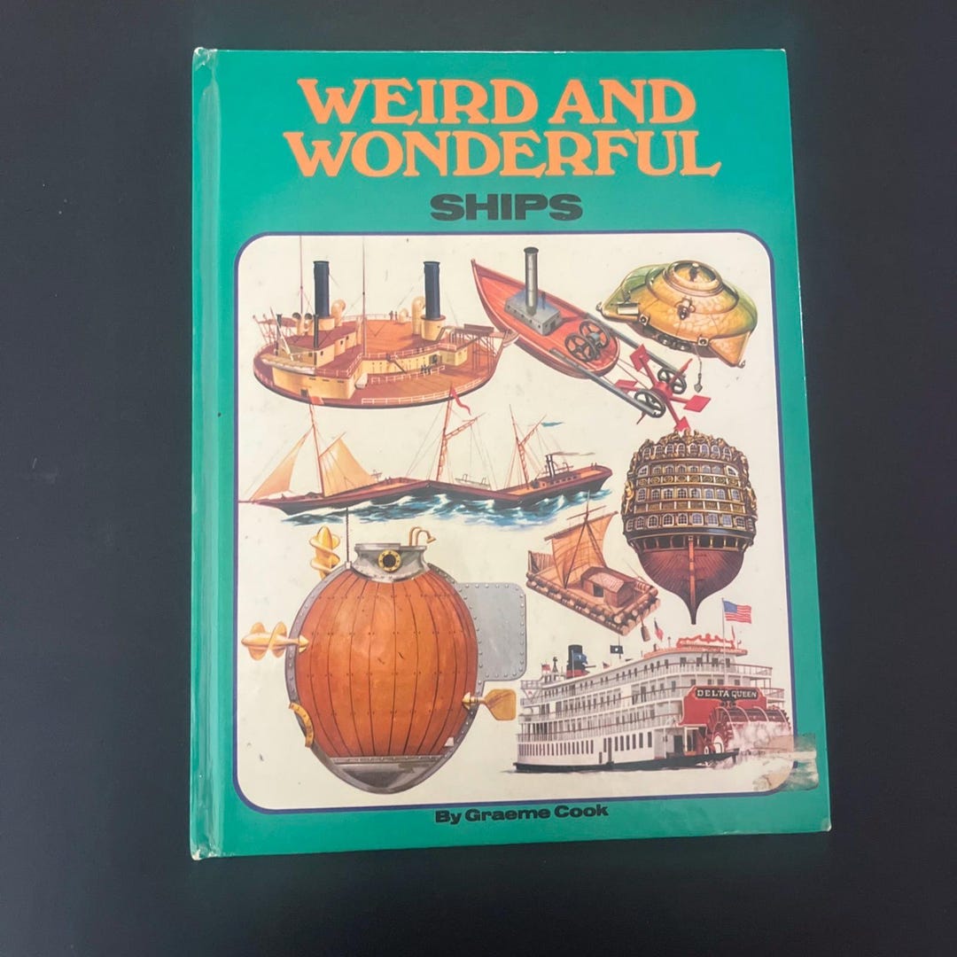 洋書 WEIRD AND WONDERFUL SHIPS By Graeme Cook Weird and Wonderful Ships by Graeme Cook (1975). Hardcover. . Free