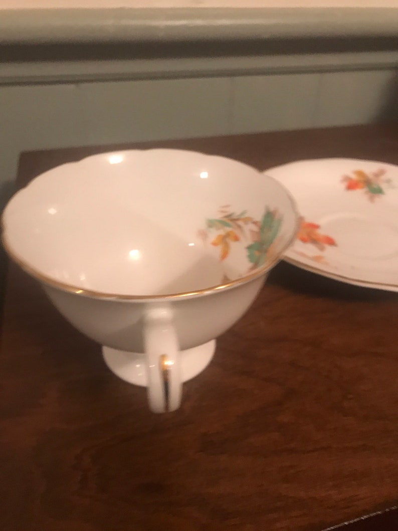 Vintage Radfords Bone China Teacup and Saucer Made in England Free Shipping