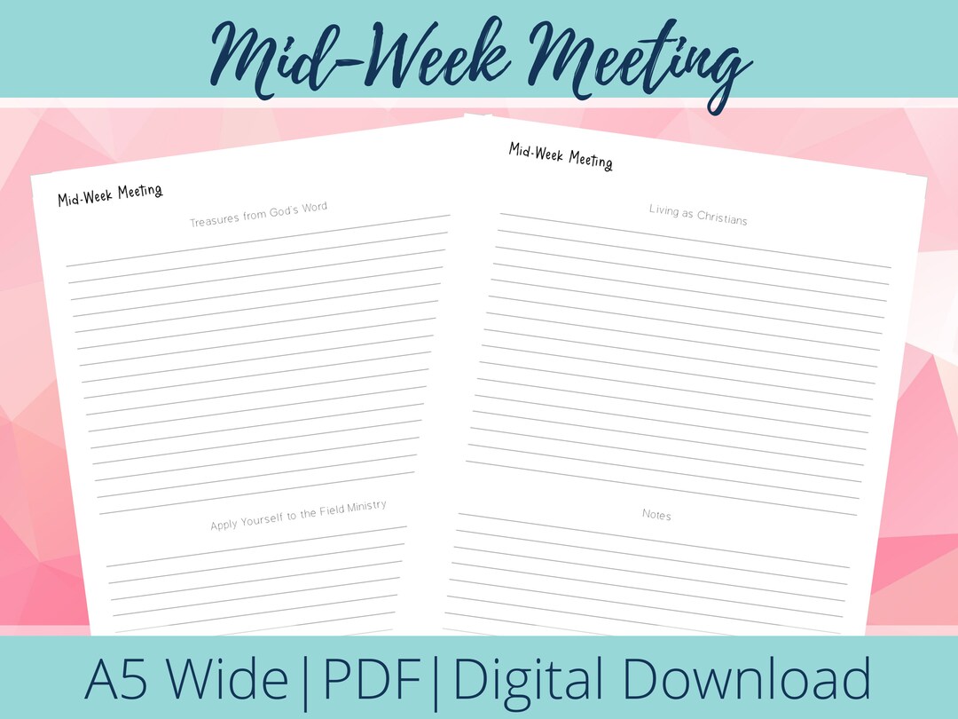 Jw Midweek Meeting 2024 Haley Ermengarde
