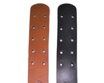 Correa de cuero de la prisión de paddle BDSM Paddle Spanking correa gruesa