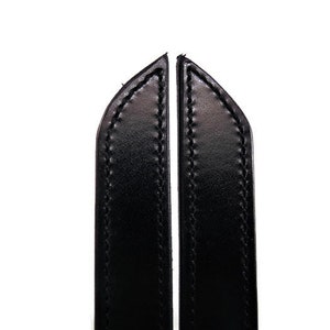 Spanking Paddle Leather BDSM Paddle Spanking Toy Heavy Tawse Prison Strap 2 Finger Tawse image 1