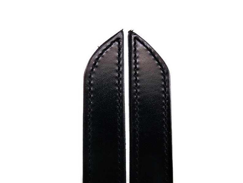 Spanking Paddle Leather BDSM Paddle Spanking Toy Heavy Tawse Prison Strap 2 Finger Tawse image 1