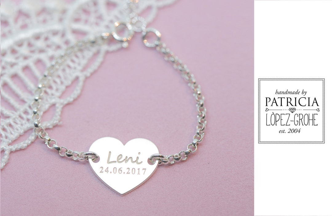 Baptism Gift Girl Baptism Bracelet Girl Baptism Jewelry Etsy