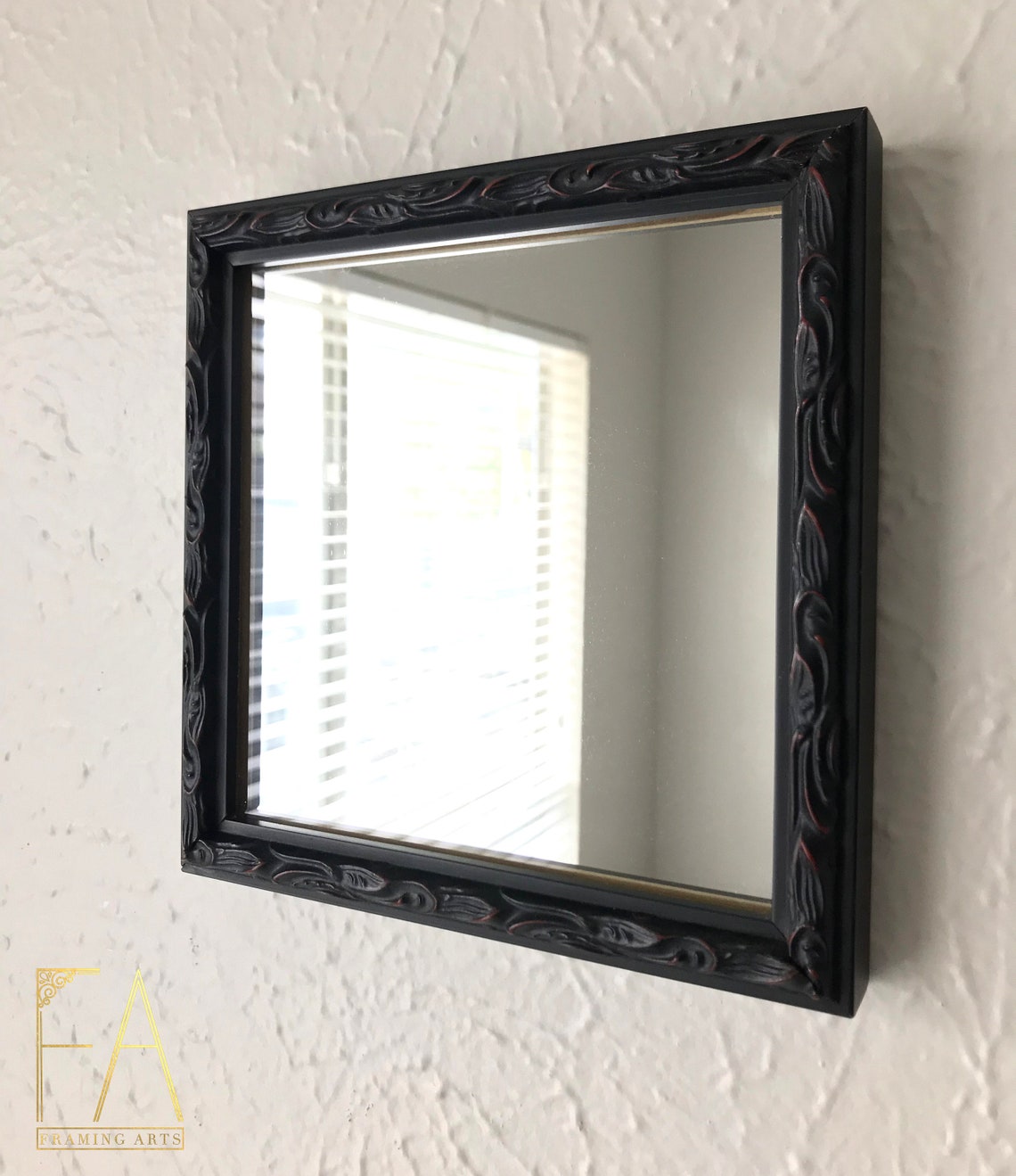 Decoration Mirrors Black Mirrors Small Framed Mirrors Mirror Etsy
