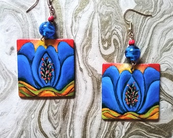 After Georgia O'Keefe Earrings