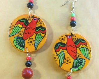 Ascending Birds/Grecian Inspired Earrings