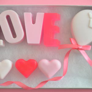 LOVE Soaps, Sabonete Valentine, Sabonete Amor y Amistad, Sabonete Valentine Kids, Presente Valentine, Lembrancinhas Valentine, Sabonetes Ballon