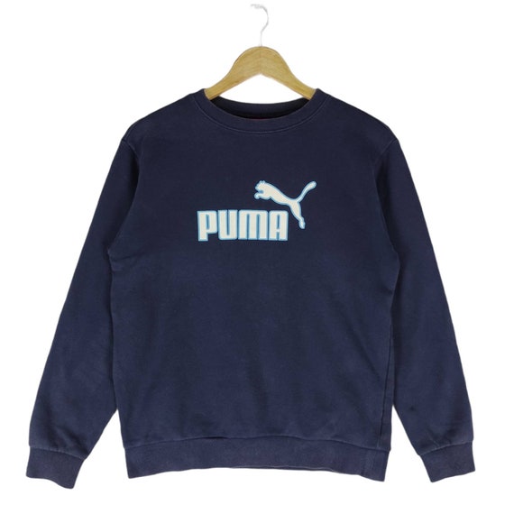 Rare vintage 90s Puma Sweatshirt Big Logo Pullover - Etsy