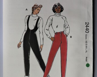 Kwik Sew 3193 Misses/' Jeans 22 1//2 to 37 Sewing Pattern