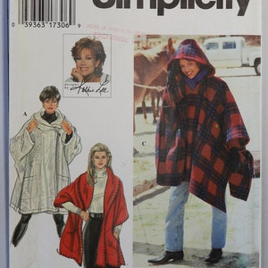 Simplicity 9822. Misses Poncho Pattern. Vintage 1995 Kathy Lee - Etsy