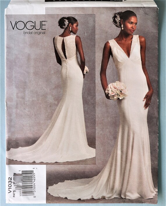 Vogue Bellville Sassoon Formal or Bridal Dress Sewing Pattern Uncut - Ruby  Lane