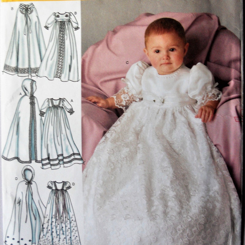 Christening Gown Pattern - Etsy