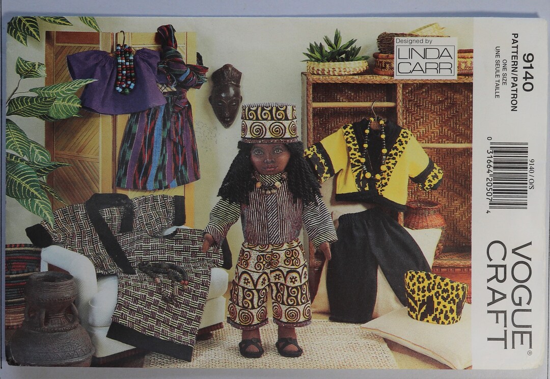 Vogue 9140. Doll Clothes Pattern. 18