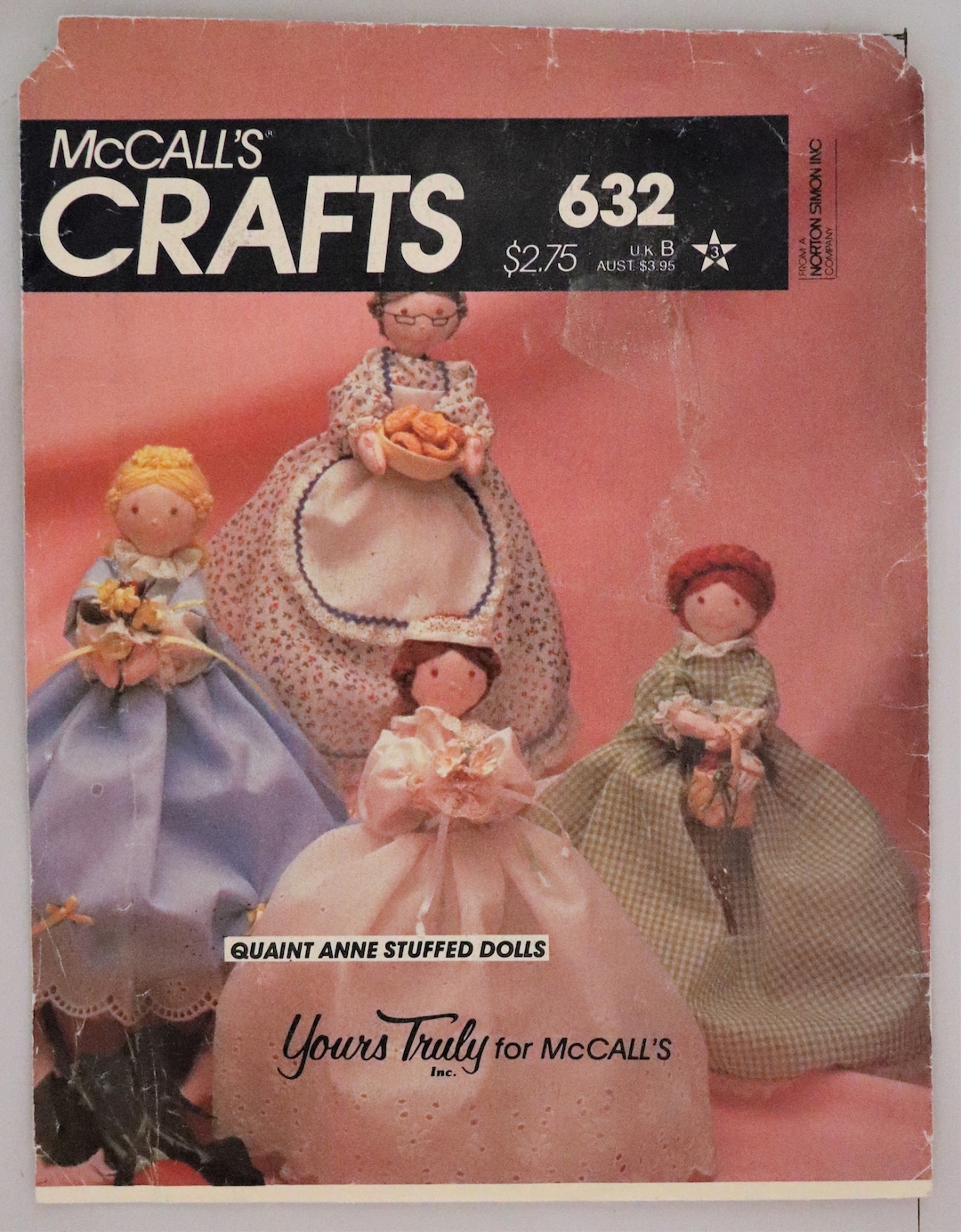 McCall's Crafts Pattern 7482 – Ribb-Itt 24 "Mrs. & Mrs. Frog" Dolls & Babies Sewing Pattern By Faye Wine - View #3