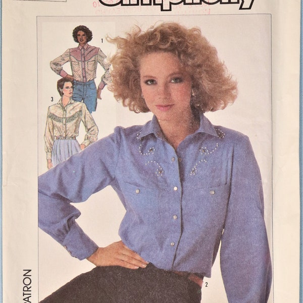 Western Shirt Pattern Etsy Western Shirt Pattern Etsy