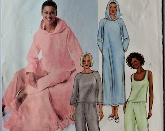 Mccall's 3888. Women's Robe Pattern. Long Caftan Style Robe Pattern ...