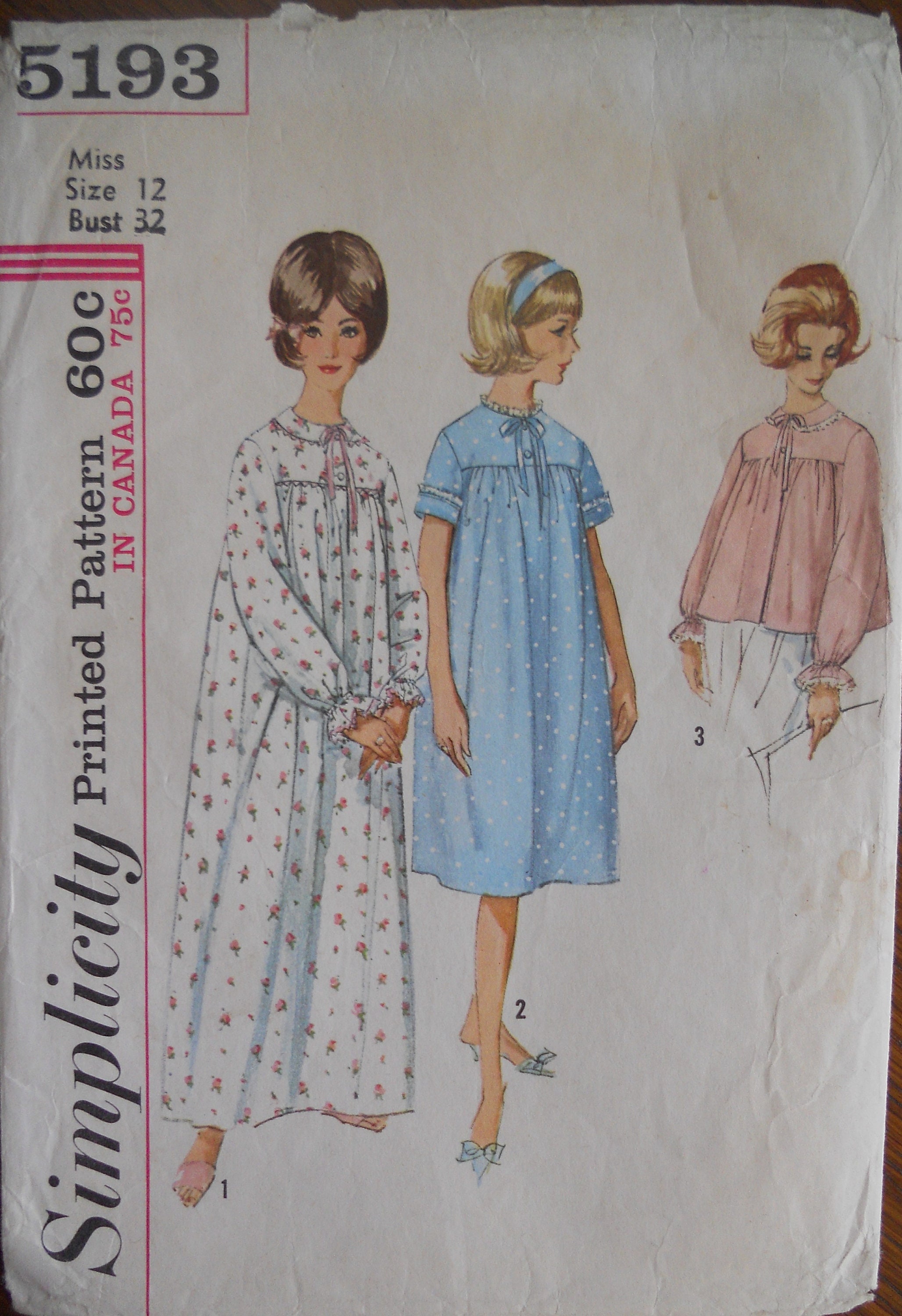 60s Nightgown - Etsy 