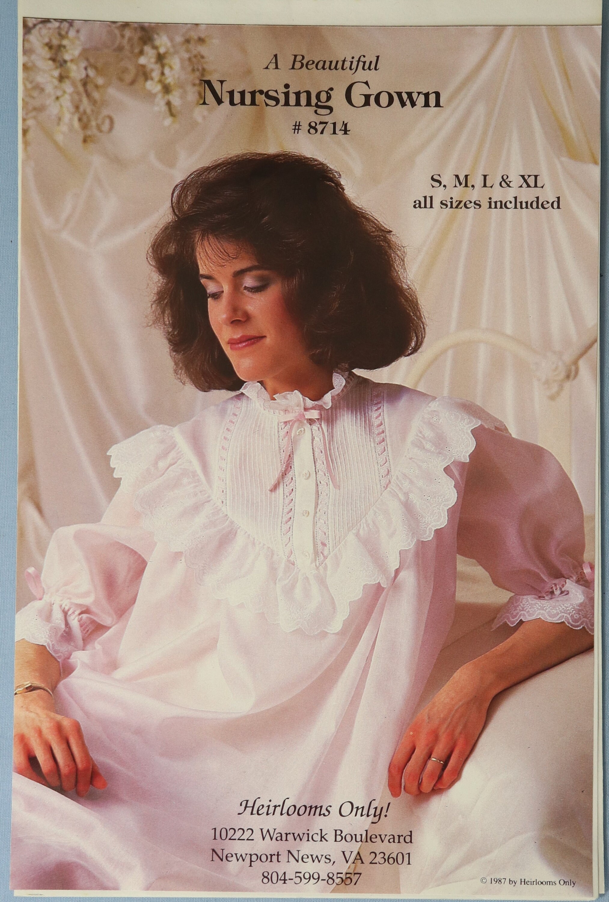 Heirloom Nightgown Pattern - Etsy