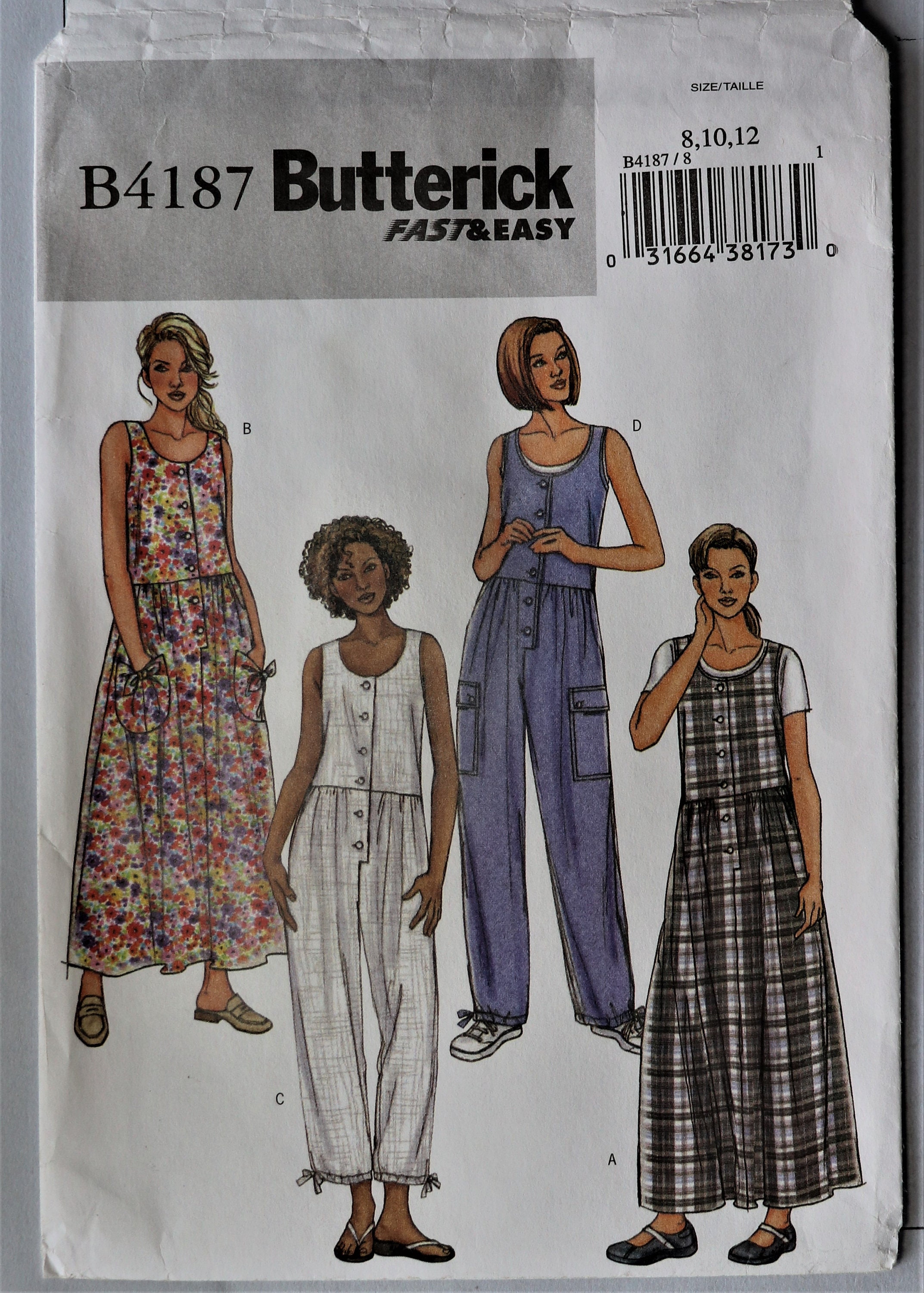 Drawstring Hem Pattern Craft Supplies & Tools Drawstring hem dress pattern Loose fit A line ...