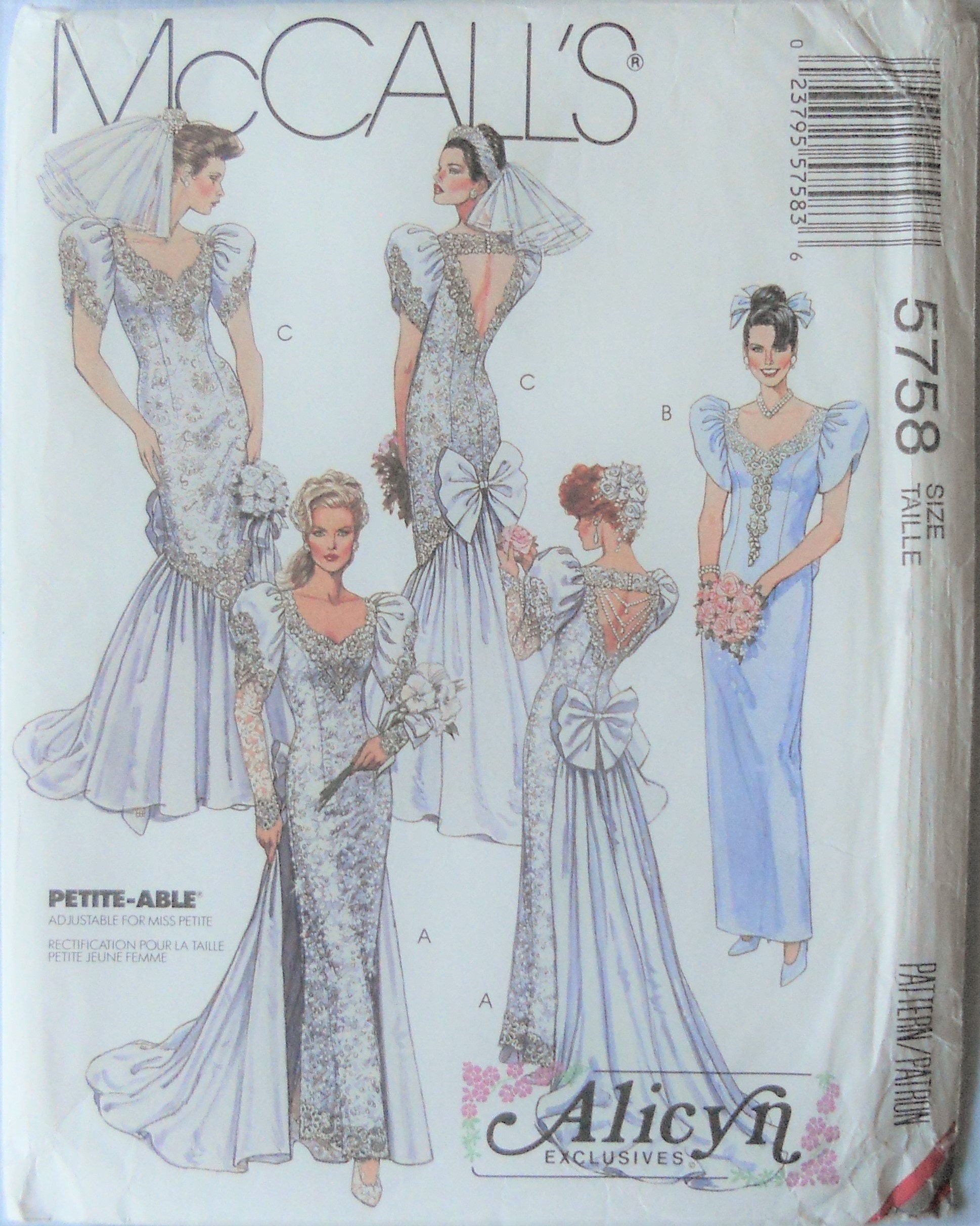 chinese dress ladies McCall's Patterns M7320 Misses'/Miss Petite Mermaid-Hem and High-Low  Dresses, Size E5 (14-16-18-20-22) : Arts, Crafts & Sewing