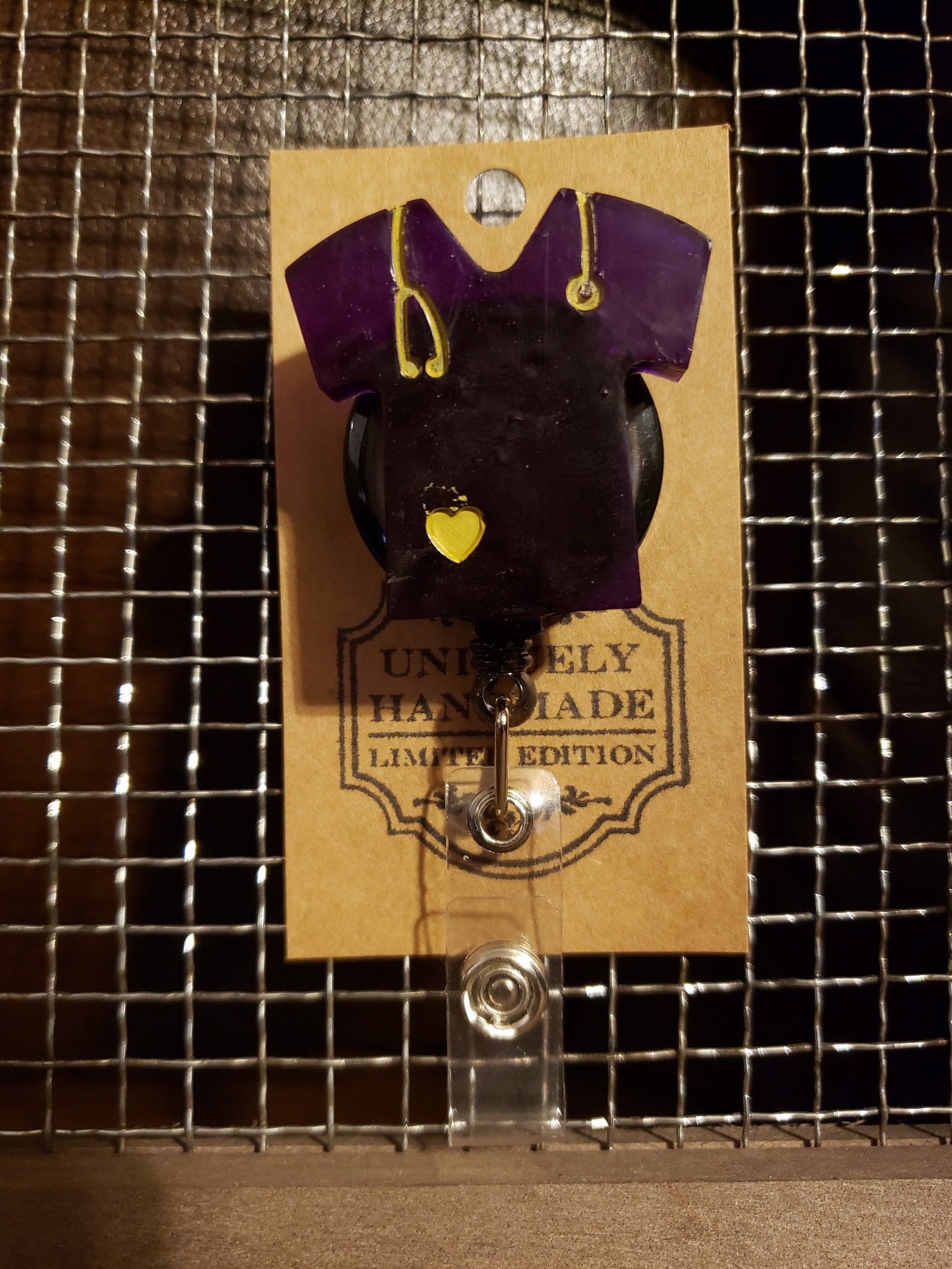 Epoxy/resin Badge Reels made to Order Etsy