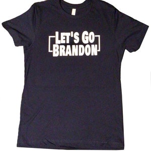 Let&#39;s Go Brandon T-shirt unisex, FJB, camicia politica