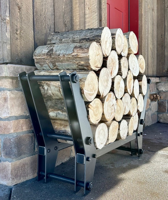 Etsy firewood rack hotsell