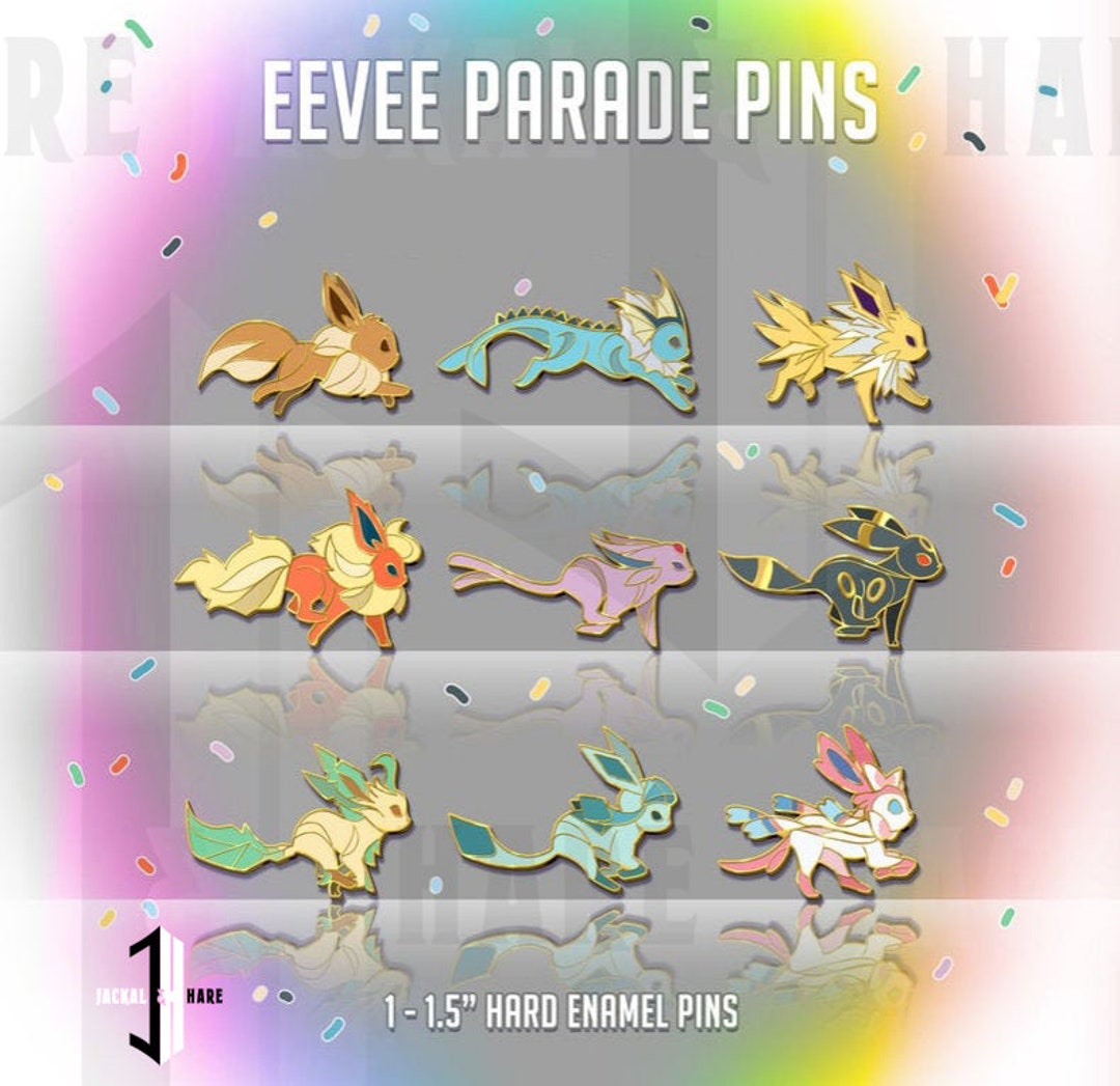 Pokemon Eeveelution Pins – Shut Up And Take My Yen