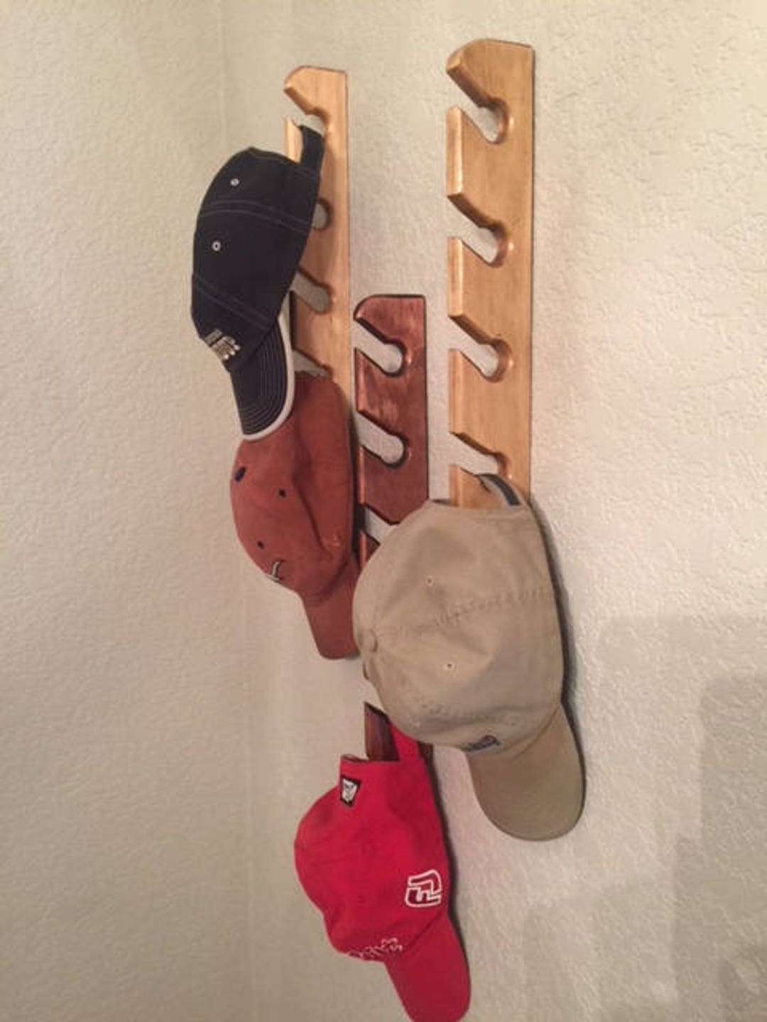 5 Hook Cap Rack - Etsy