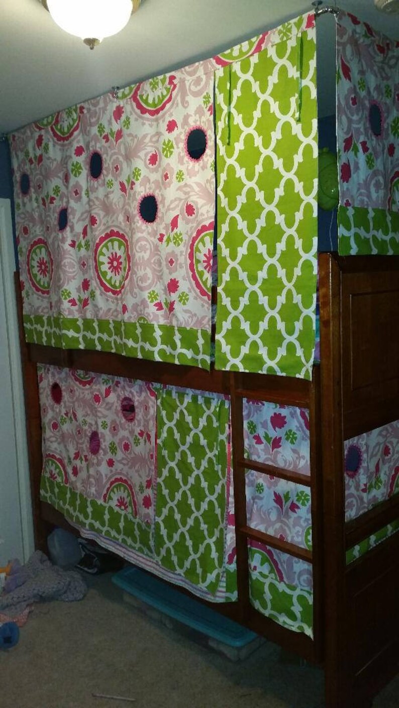 Little Girls Bunk Bed Tents Etsy