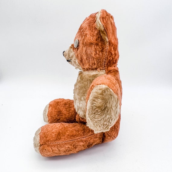 Vintage 1940s Teddy Bear/plastic Eyes/sewn Nose/12