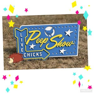 Chicken | Chicken Sign | Coop Signs | Country Sign | Chickens | Peep Show | Wood Sign | Chicken Sign | Coop Decor | Signs for Chicken Coop