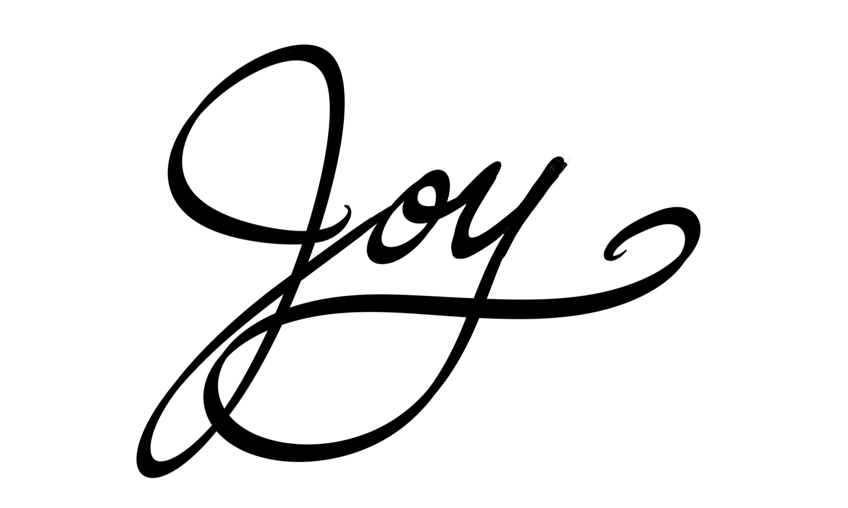Joy Svg Cut File Handwritten Script Svg Joy Svg For Cricut Etsy | My ...