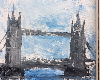 Tower Bridge, London by Bernard Buffet - Etsy