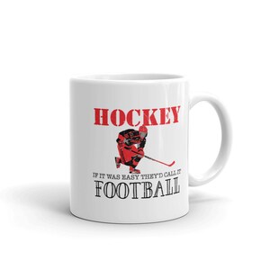 Hockey Player Coffee Mug: Funny Hockey Gift