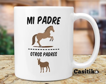 Funny Latin Dad Coffee Mug, Father's Day Gift