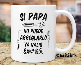 Funny Latin Dad Mug: Spanish Father's Day Gift