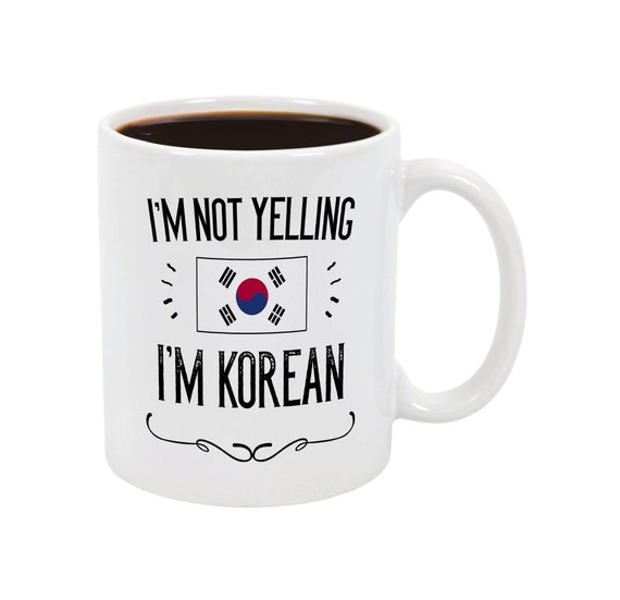 Korean Gifts. Funny Korea Souvenirs. I'm Not Yelling - Etsy Australia Korean Gifts. Funny Korea Souvenirs. I'm Not Yelling - Etsy Australia