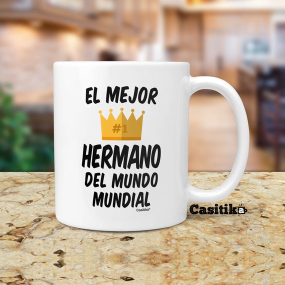 Regalo Para Hermano De Cumpleaños. El Mejor Hermano Del Mundo Etsy