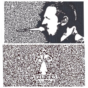 Tyler Childers and Sturgill Simpson drawing