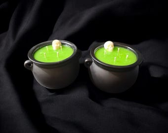 glow in the dark Halloween candle