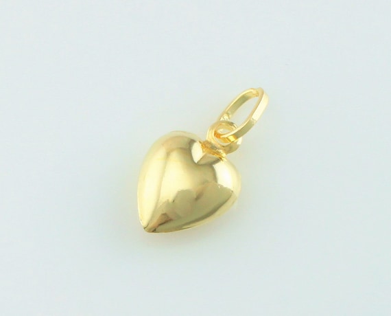 9ct gold heart charm deals