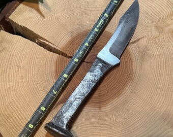 Hand Forged Railroad Spike Knife