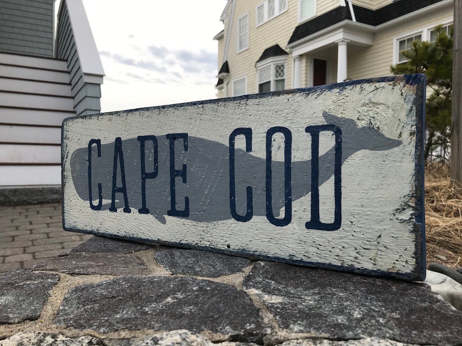 Cape Cod Rustic Wood Sign | Etsy
