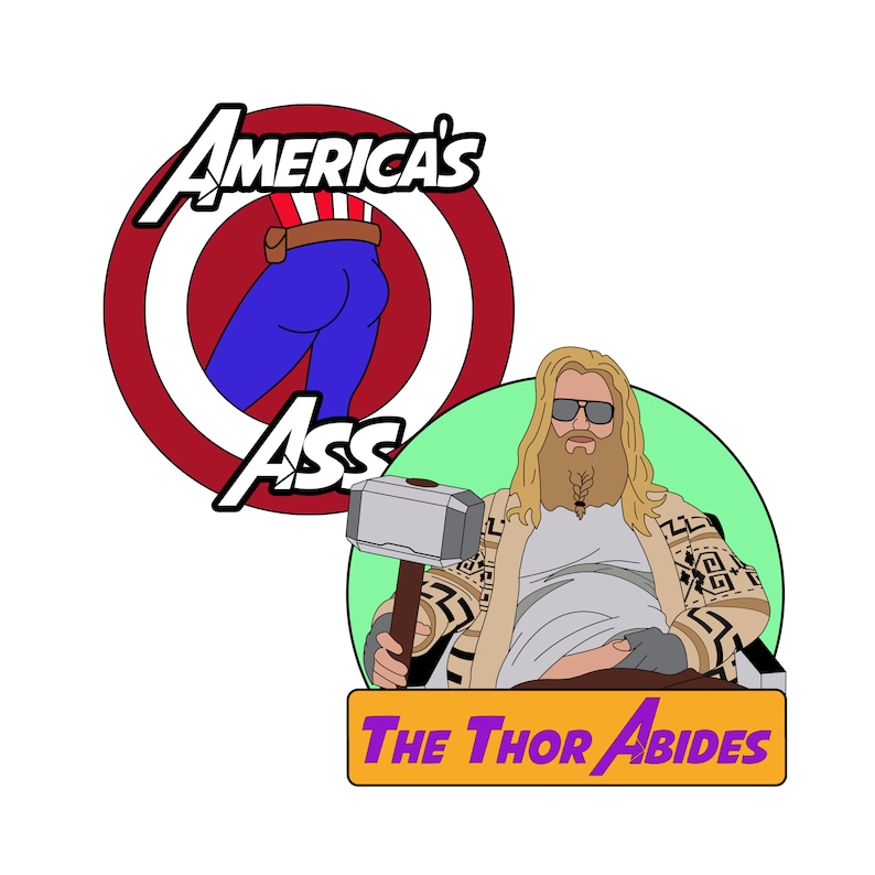 Avenger/'s Endgame Enamel Pin 2-pack